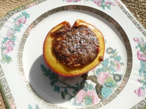 stuffed peach